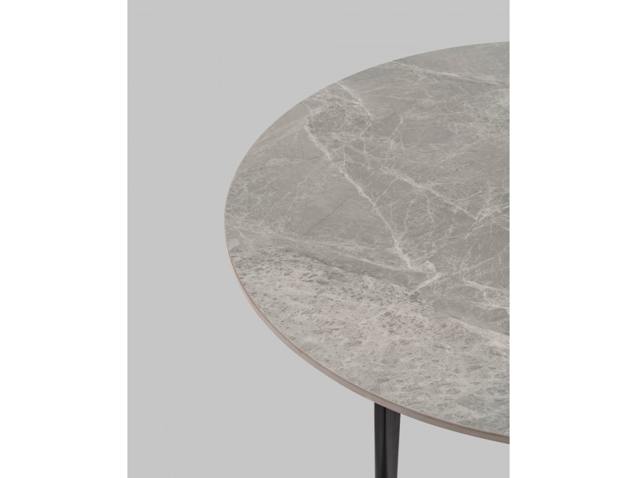 Журнальный столик Aliara серая керамика