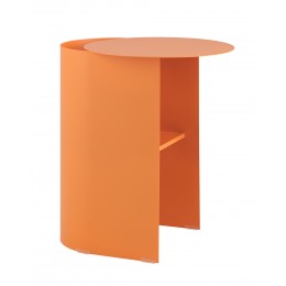 Журнальный столик Floire металл оранжевый