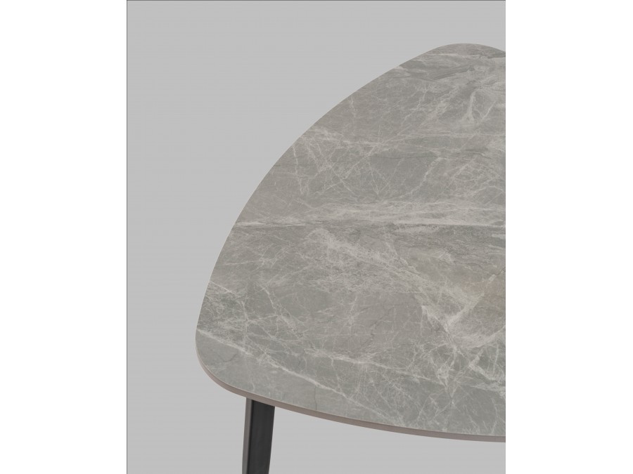 Журнальный столик Alara серая керамика