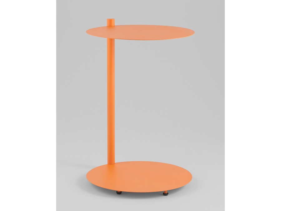 Журнальный столик Siara металл оранжевый
