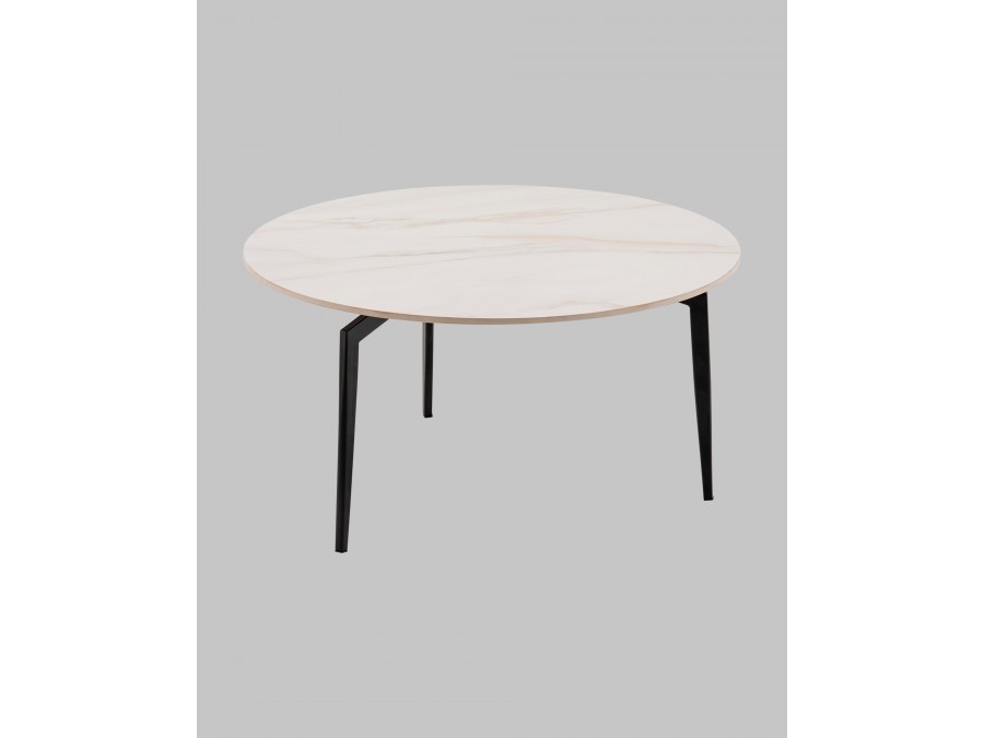 Журнальный столик Aliara светлая керамика