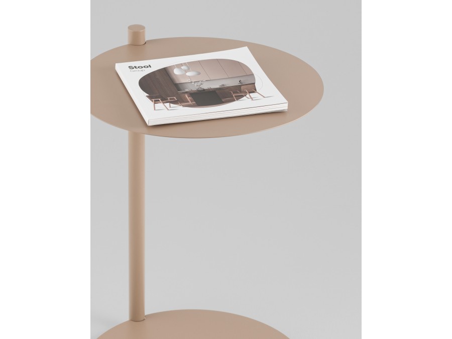 Журнальный столик Siara металл капучино