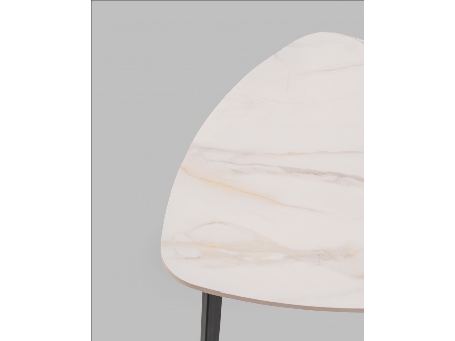 Журнальный столик Alara светлая керамика