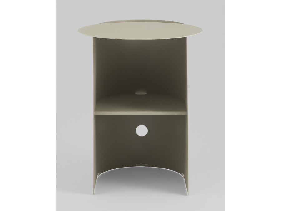 Журнальный столик Floire металл оливковый