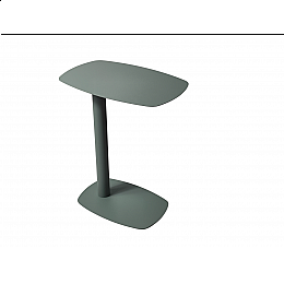 Журнальный столик Eanna S металл зеленый