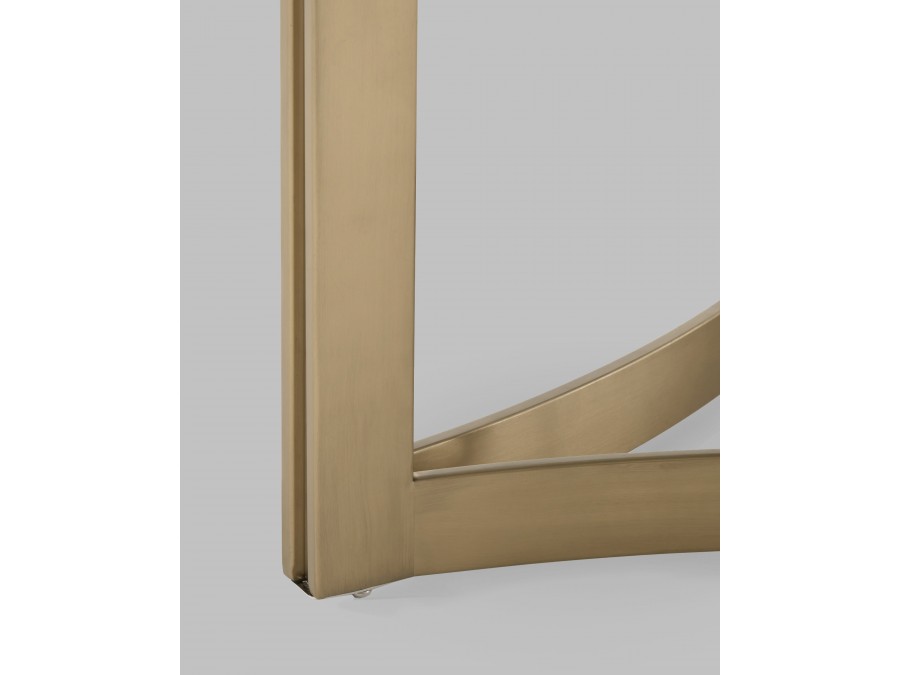 Журнальный столик Кассия 90*90 см темная керамика