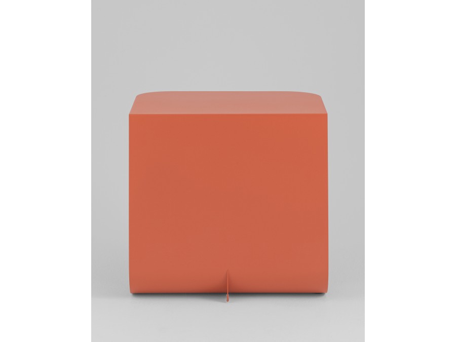 Журнальный столик Laure металл красный