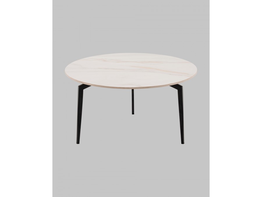 Журнальный столик Aliara светлая керамика