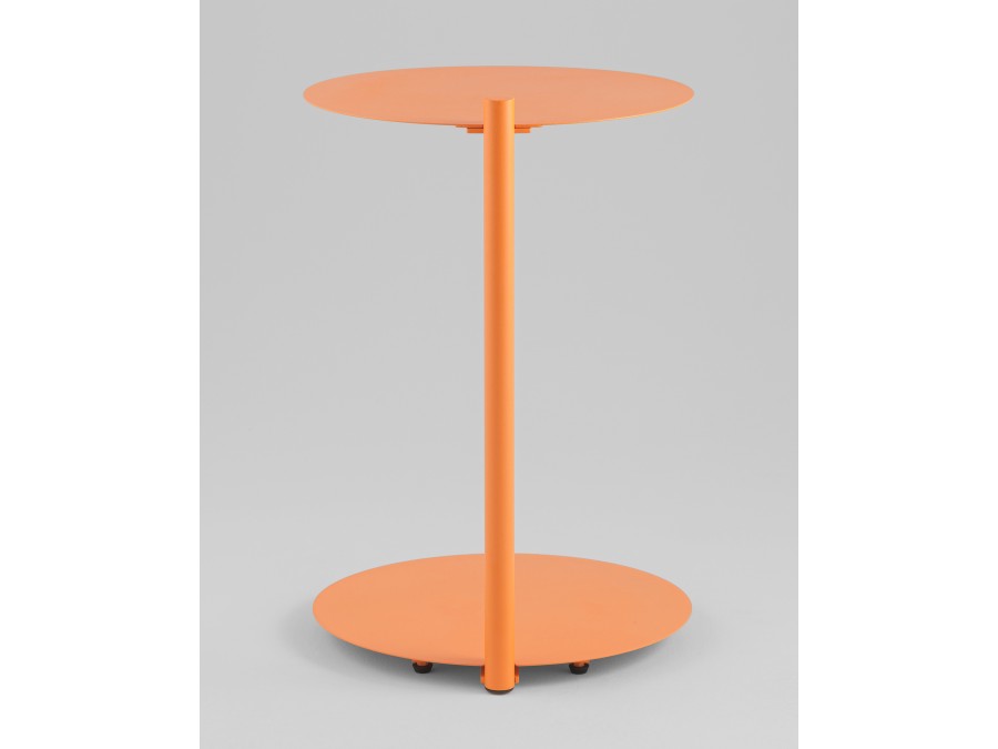 Журнальный столик Siara металл оранжевый