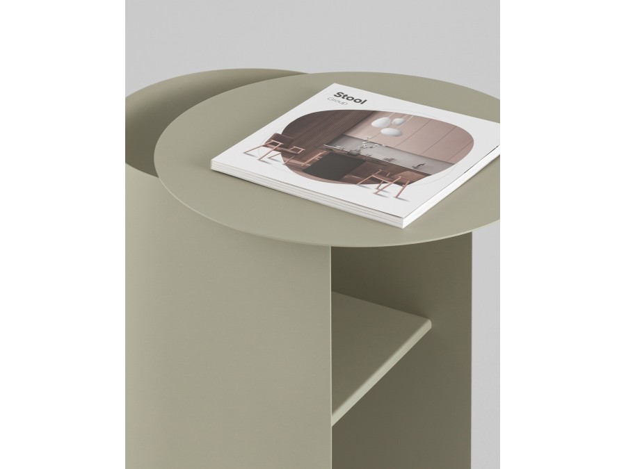 Журнальный столик Floire металл оливковый