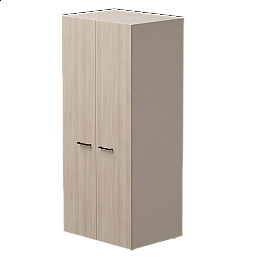 Гардероб глубокий Everprof EVO 800х602×1835 Кашемир/Дуб Соната