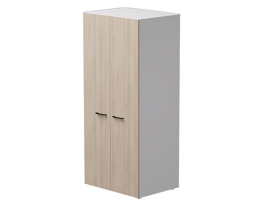 Гардероб глубокий Everprof EVO 800х602×1835 Белый/Дуб Соната