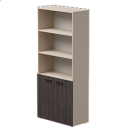 Шкаф полузакрытый Everprof EVO 800х383×1835 Кашемир/Дуб Пасадена