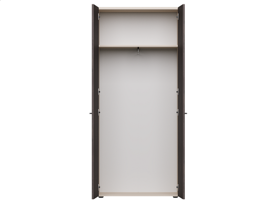 Гардероб Everprof EVO 800х383×1835 Кашемир/Дуб Пасадена