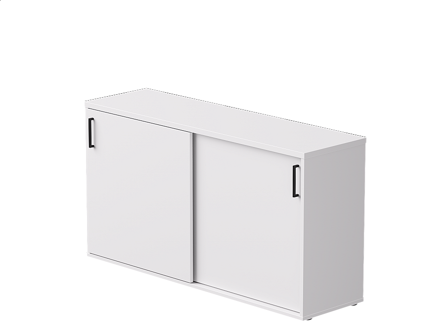 Шкаф-купе низкий Everprof EVO 1374х385х755 Белый
