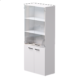 Шкаф комбинированный Everprof EVO 800х383×1835 Белый