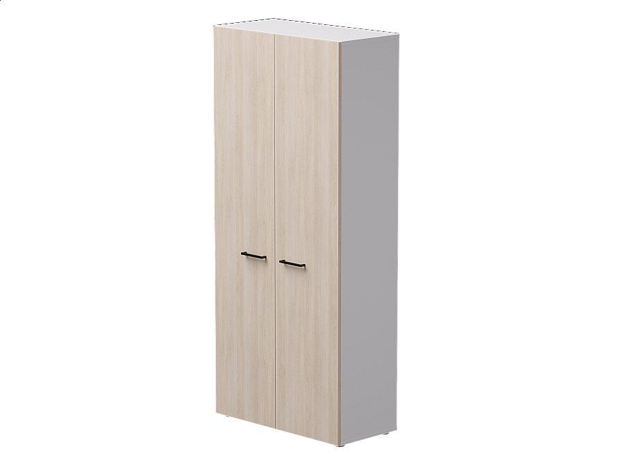 Гардероб Everprof EVO 800х383×1835 Белый/Дуб Соната