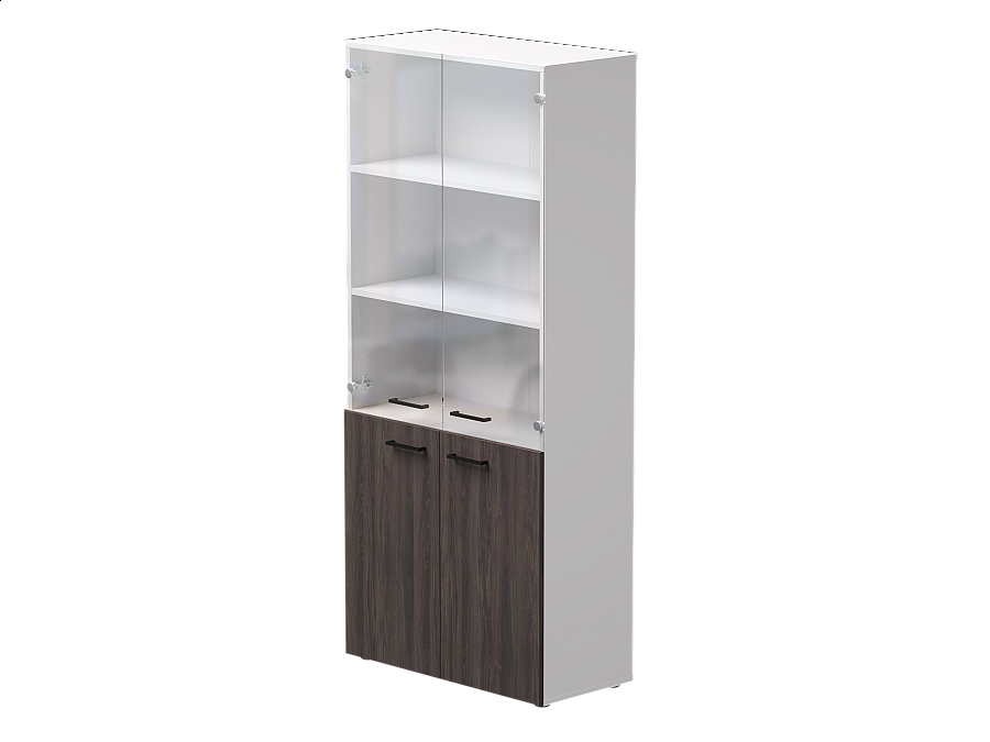 Шкаф комбинированный Everprof EVO 800х383×1835 Белый/Дуб Пасадена