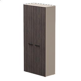 Шкаф с высокими дверьми Everprof EVO 800х383×1835 Кашемир/Дуб Пасадена