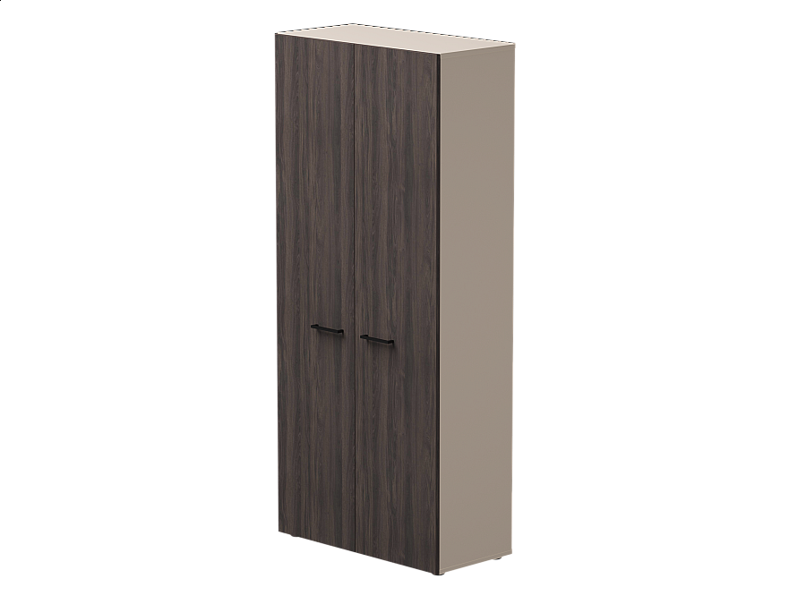Шкаф с высокими дверьми Everprof EVO 800х383×1835 Кашемир/Дуб Пасадена