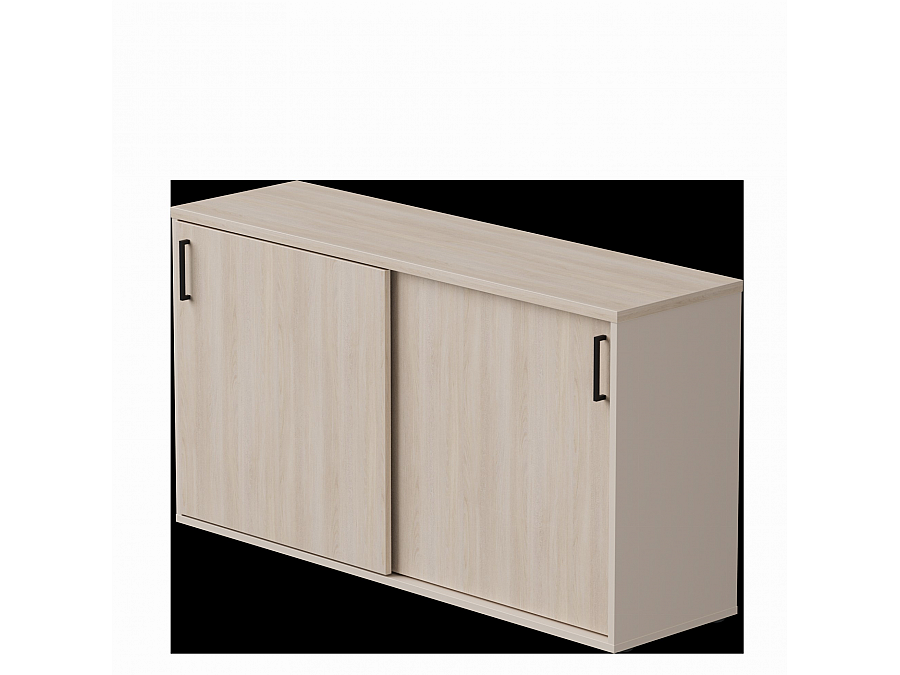 Шкаф-купе низкий Everprof EVO 1374х385х755 Кашемир/Дуб Соната