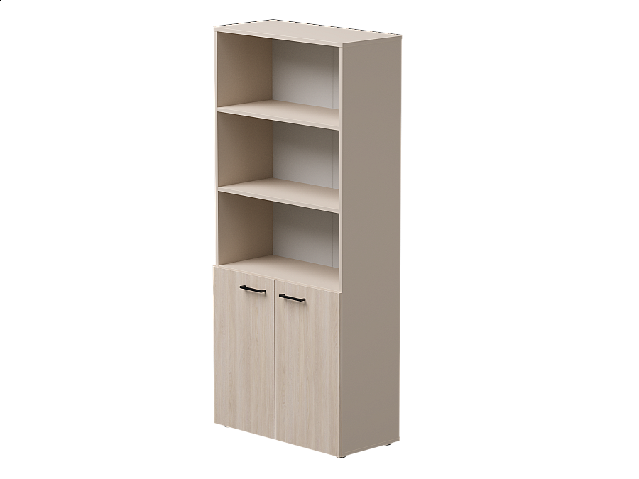 Шкаф полузакрытый Everprof EVO 800х383×1835 Кашемир/Дуб Соната