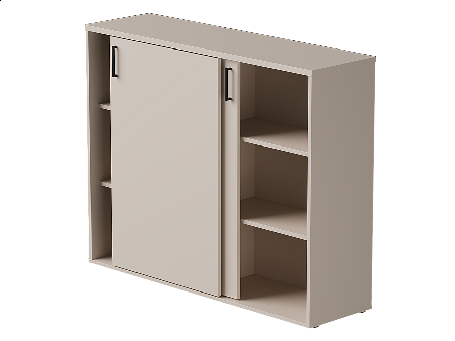 Шкаф-купе средний Everprof EVO 1374х385×1115 Кашемир