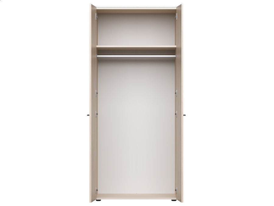 Гардероб глубокий Everprof EVO 800х602×1835 Кашемир/Дуб Соната