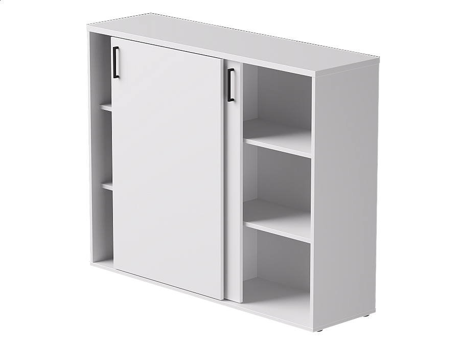 Шкаф-купе средний Everprof EVO 1374х385×1115 Белый