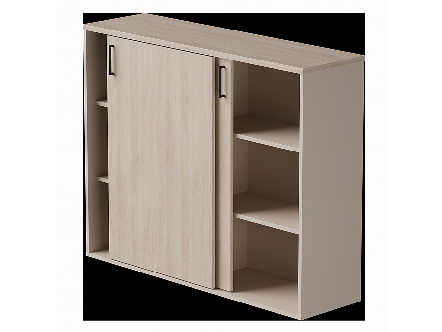 Шкаф-купе средний Everprof EVO 1374х385×1115 Кашемир/Дуб Соната