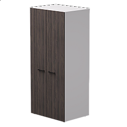 Гардероб глубокий Everprof EVO 800х602×1835 Белый/Дуб Пасадена