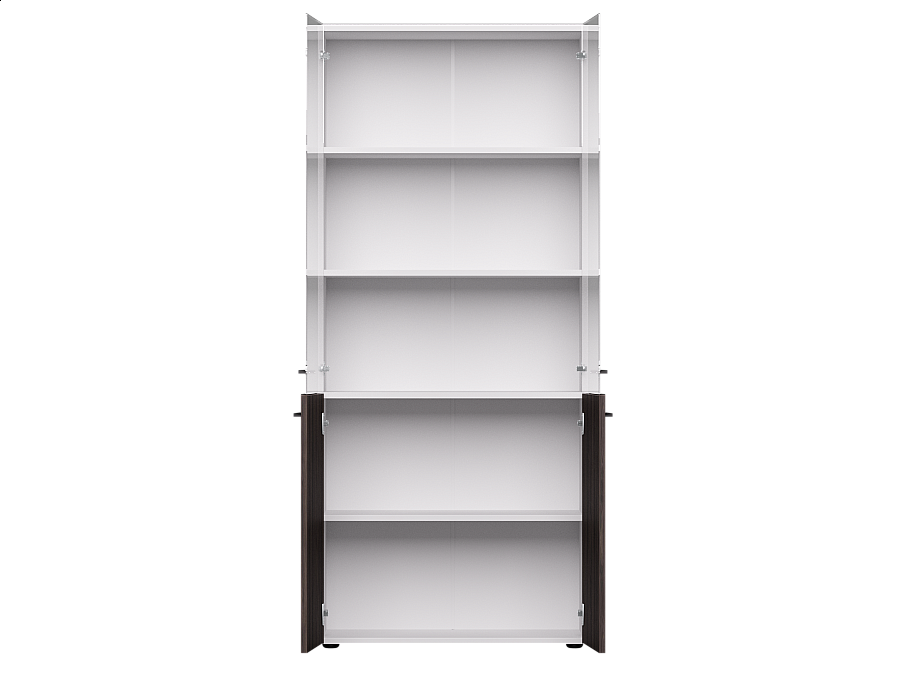 Шкаф комбинированный Everprof EVO 800х383×1835 Белый/Дуб Пасадена