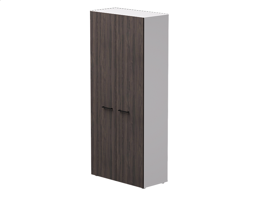 Шкаф с высокими дверьми Everprof EVO 800х383×1835 Белый/Дуб Пасадена