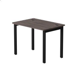 Стол прямой Everprof EVO на металлокаркасе 980х670х755 мм Дуб Пасадена/Черный