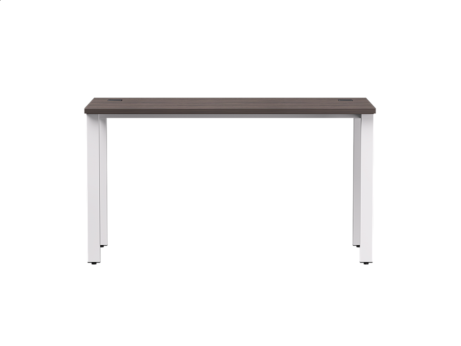 Стол прямой Everprof EVO на металлокаркасе 1380х670х755 мм Дуб Пасадена/Белый