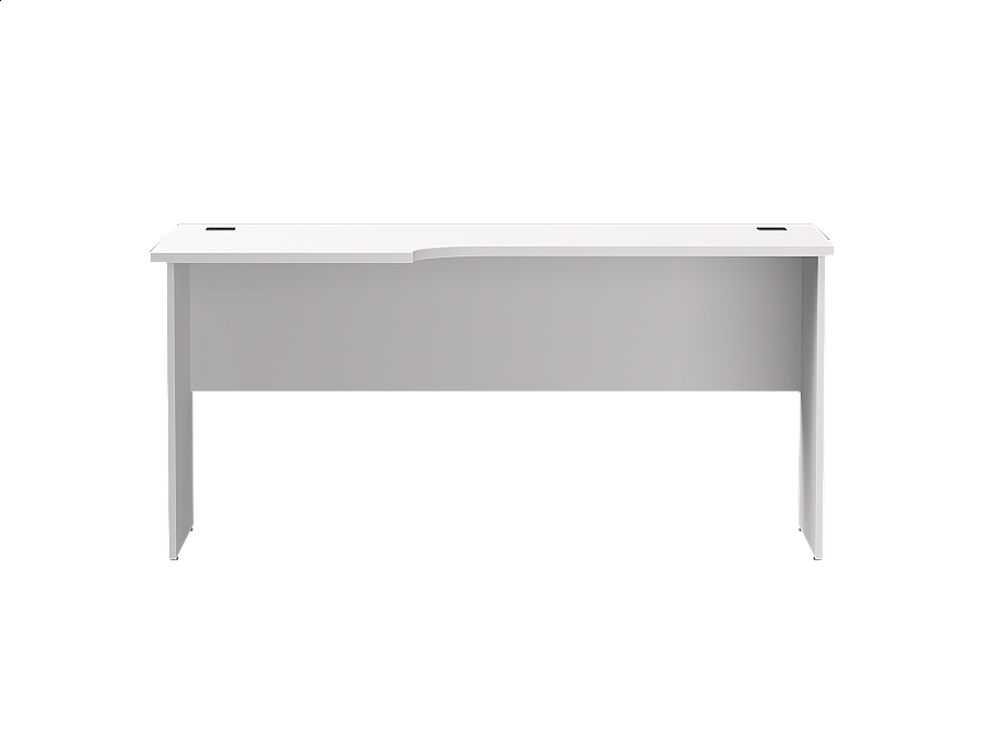 Стол эргономичный правый Everprof EVO опоры ЛДСП 1580х670(870)x755 мм Белый