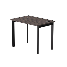 Стол прямой Everprof EVO на металлокаркасе 980х670х755 мм опоры 45гр Дуб Пасадена/Черный