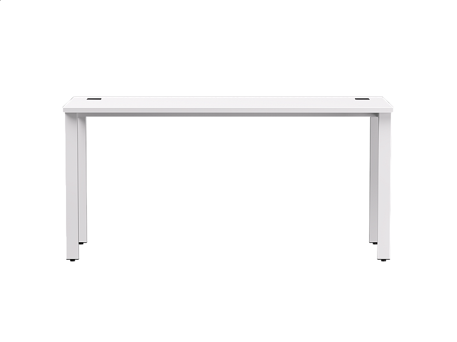 Стол прямой Everprof EVO на металлокаркасе 1580х670х755 мм Белый/Белый