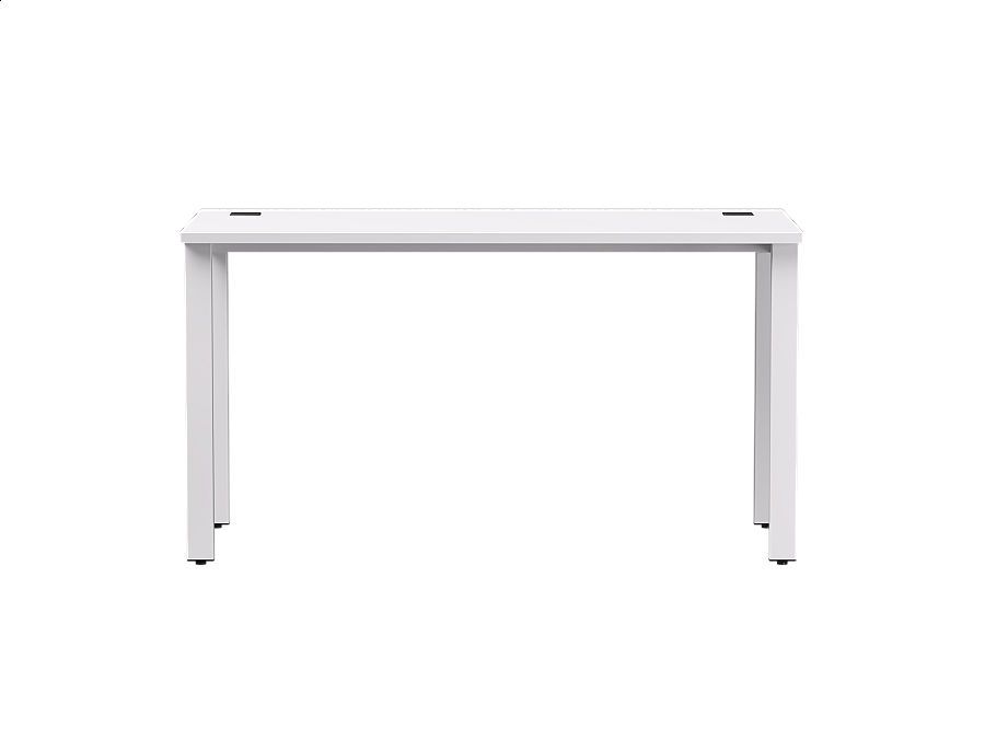 Стол прямой Everprof EVO на металлокаркасе 1380х670х755 мм Белый/Белый