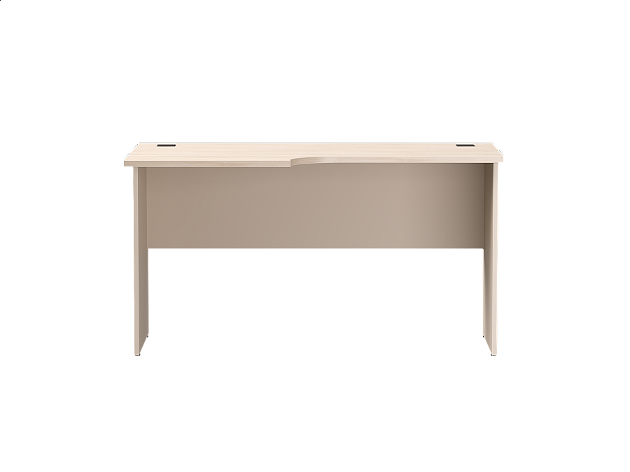 Стол эргономичный левый Everprof EVO опоры ЛДСП 1380х670(870)x755 мм Дуб Соната/Кашемир