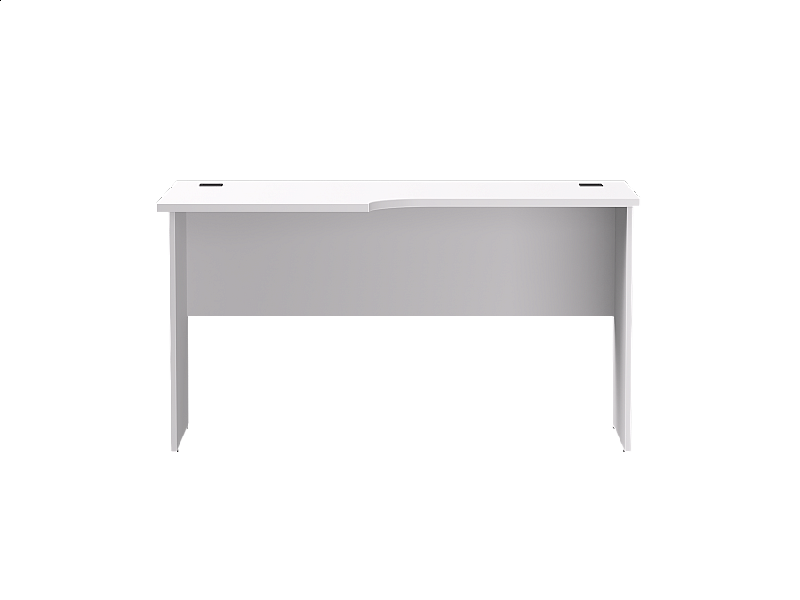 Стол эргономичный левый Everprof EVO опоры ЛДСП 1380х670(870)x755 мм Белый