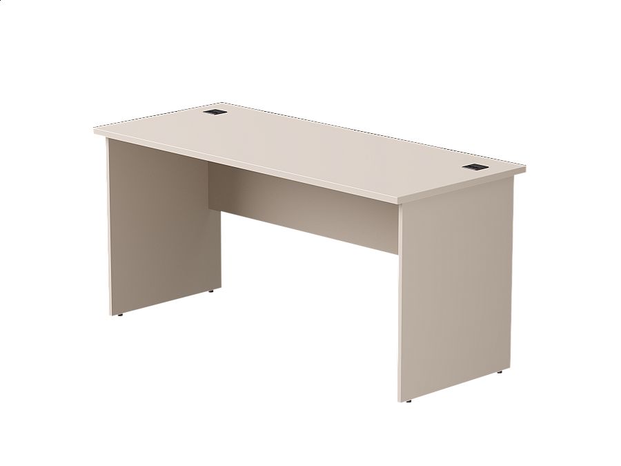 Стол прямой Everprof EVO опоры ЛДСП 1580х670х755 мм Кашемир