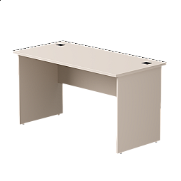 Стол прямой Everprof EVO опоры ЛДСП 1380х670х755 мм Кашемир