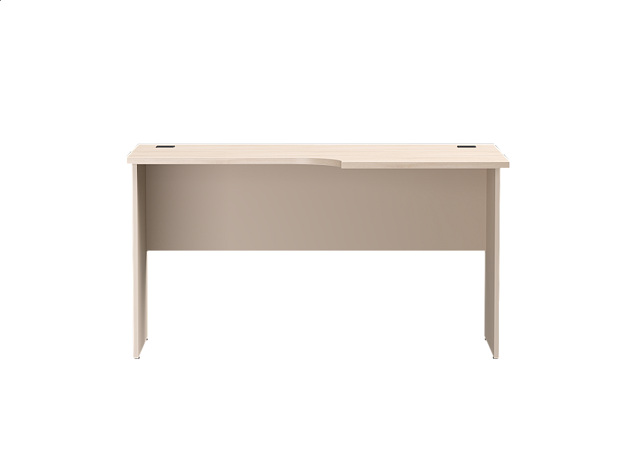 Стол эргономичный правый Everprof EVO опоры ЛДСП 1380х670(870)x755 мм Дуб Соната/Кашемир