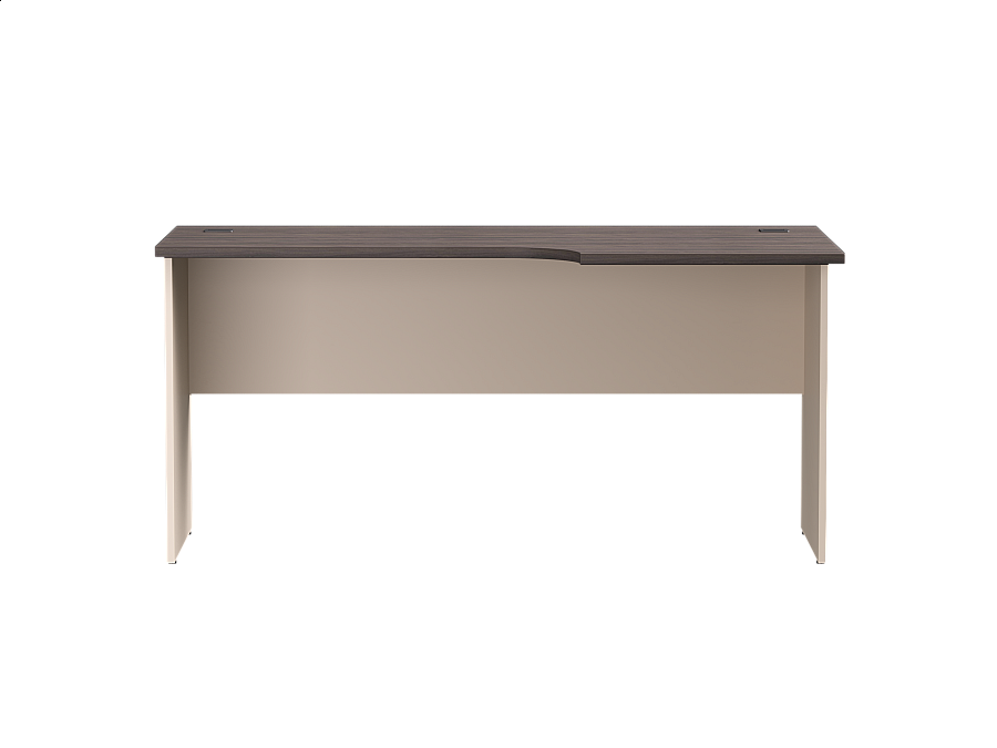 Стол эргономичный правый Everprof EVO опоры ЛДСП 1580х670(870)x755 мм Дуб Пасадена/Кашемир