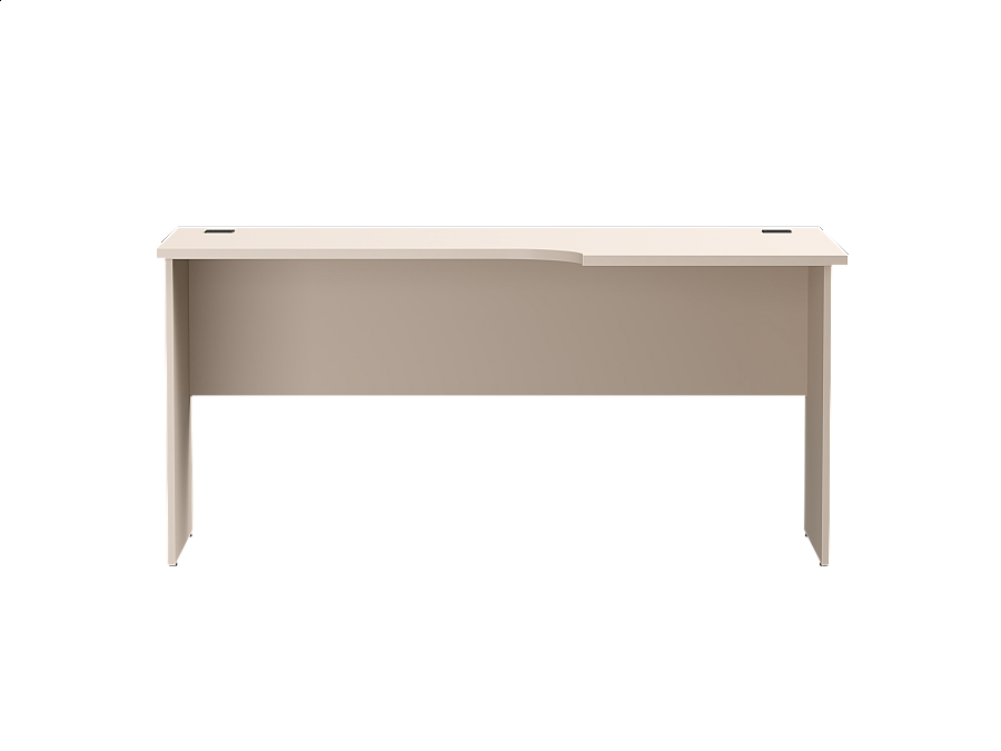 Стол эргономичный правый Everprof EVO опоры ЛДСП 1580х670(870)x755 мм Кашемир