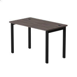 Стол прямой Everprof EVO на металлокаркасе 1180х670х755 мм Дуб Пасадена/Черный