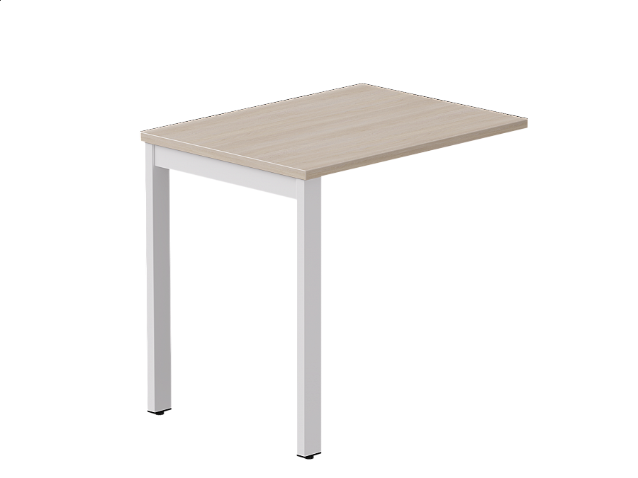 Брифинг-приставка Everprof EVO 810х600×755 Дуб Соната/Белый