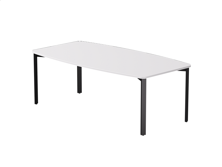 Стол переговорный Everprof EVO 2100х1100×755 Белый/Черный
