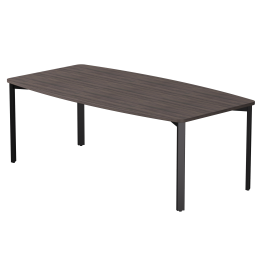 Стол переговорный Everprof EVO 2100х1100×755 Дуб Пасадена/Черный